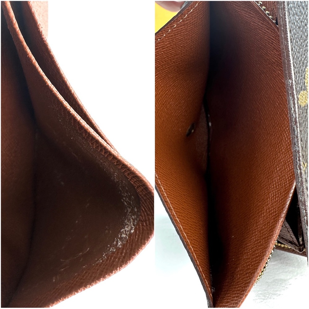 ❌SOLD❌ 💎Louis Vuitton Monogram Porte-Monnaie Tresor Wallet - Picture 8 of 14